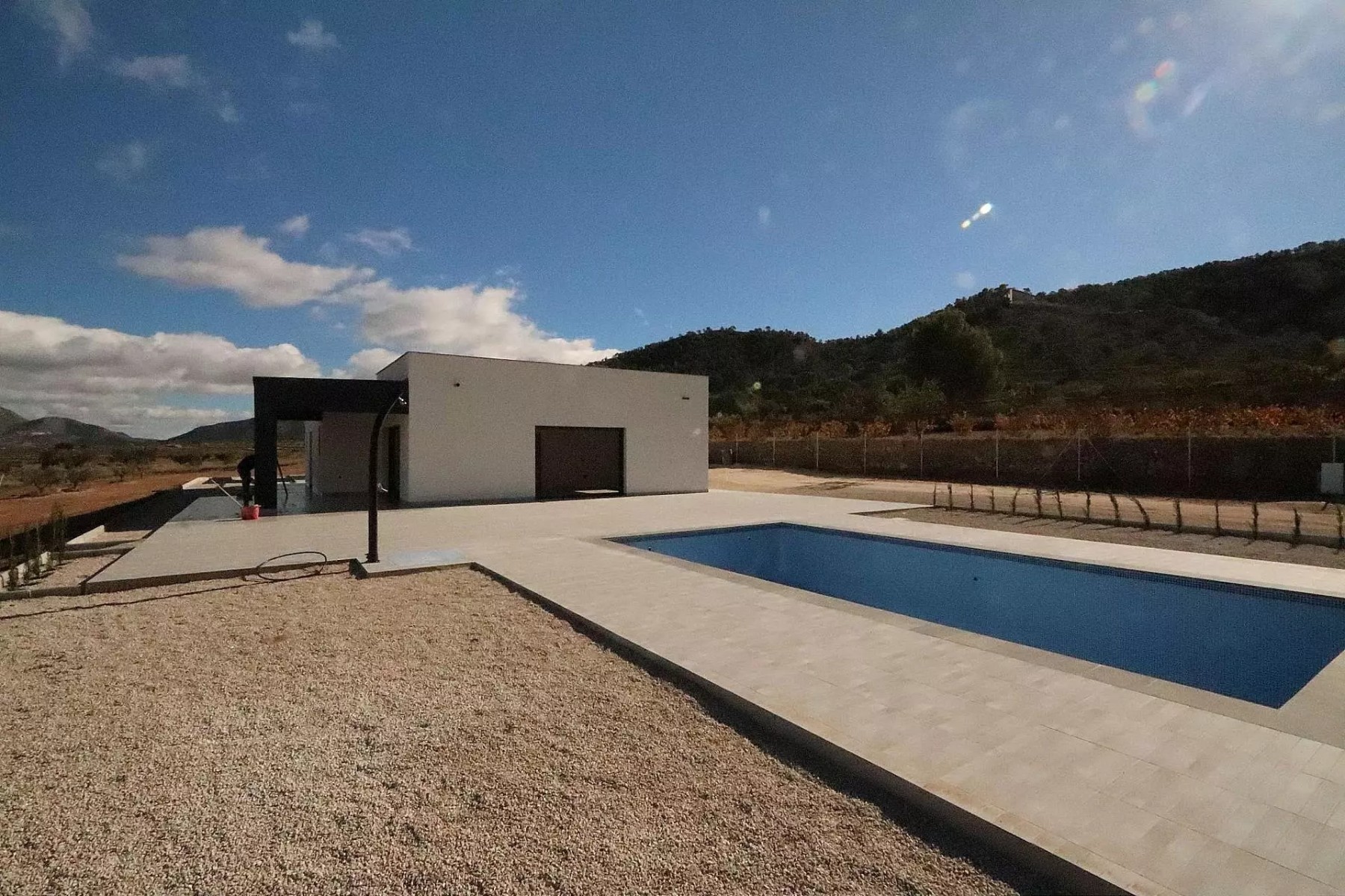 New Build Villa Three Bedrooms Pinoso with Pool and Garage