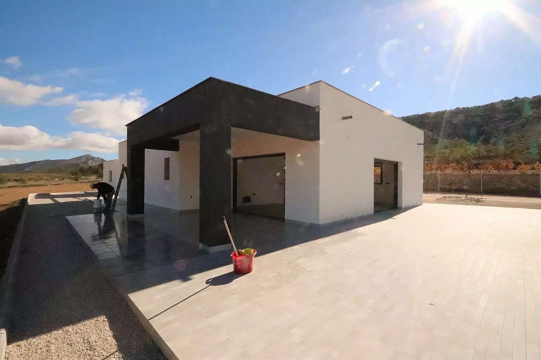 New Build Villa Three Bedrooms Pinoso with Pool and Garage