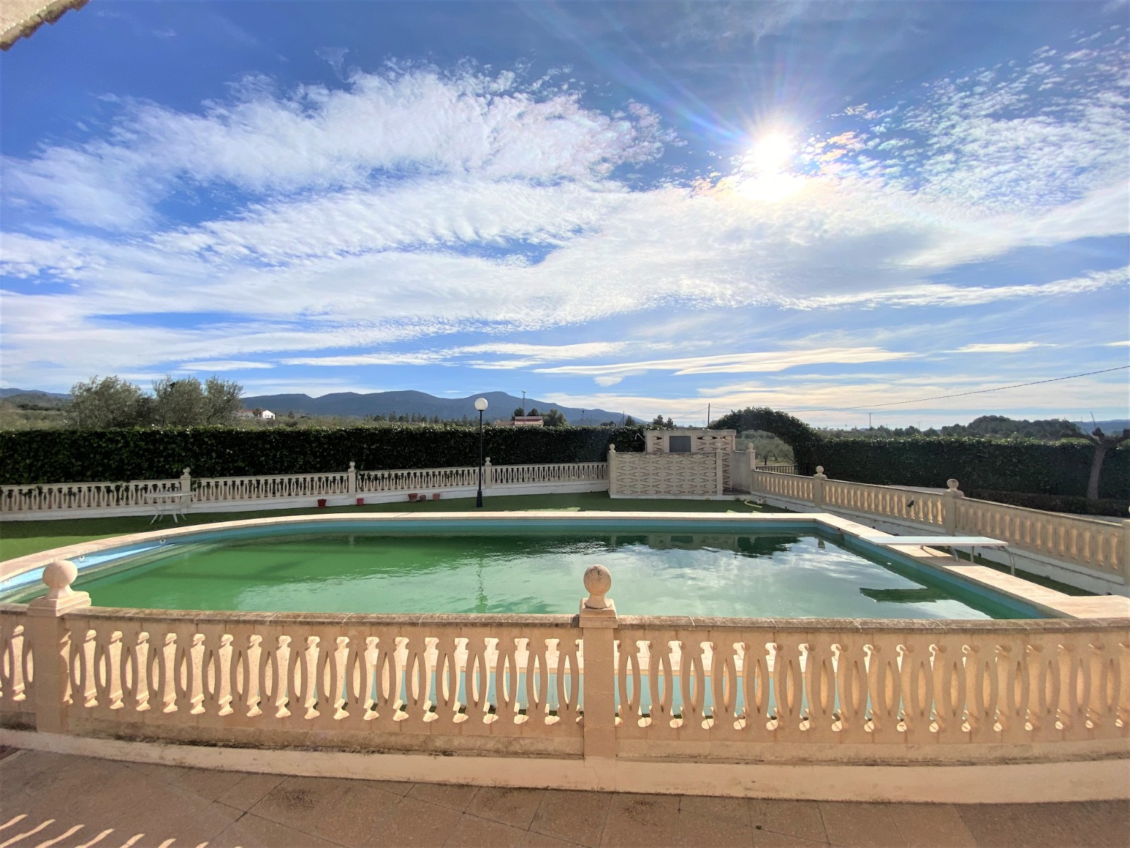 Finca, 4 Slaapkamers, Sax, Alicante met Zwembad en Tennisbaan