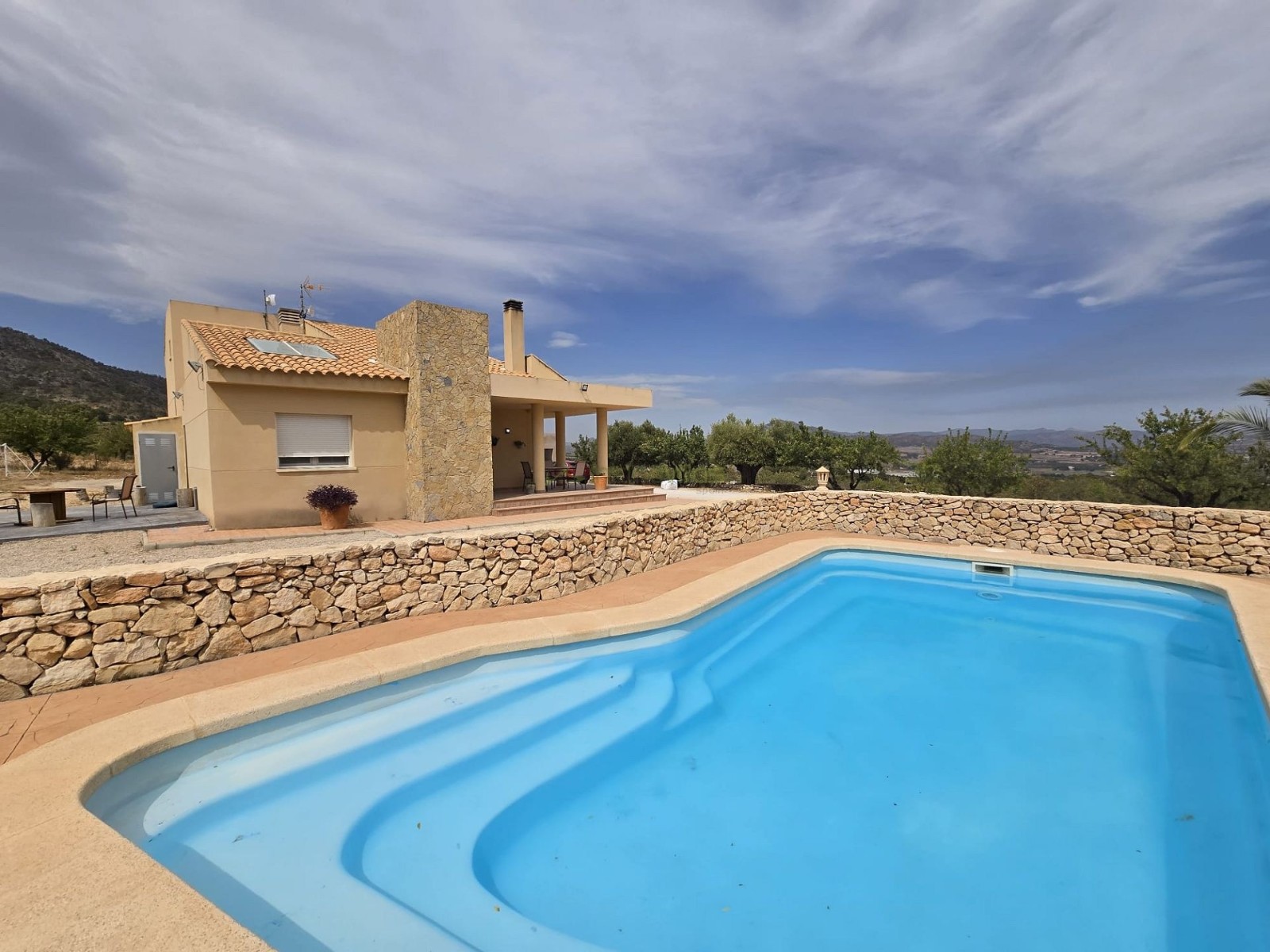 Villa, 4 Bedrooms, Salinas, Alicante with Pool and Valley Views