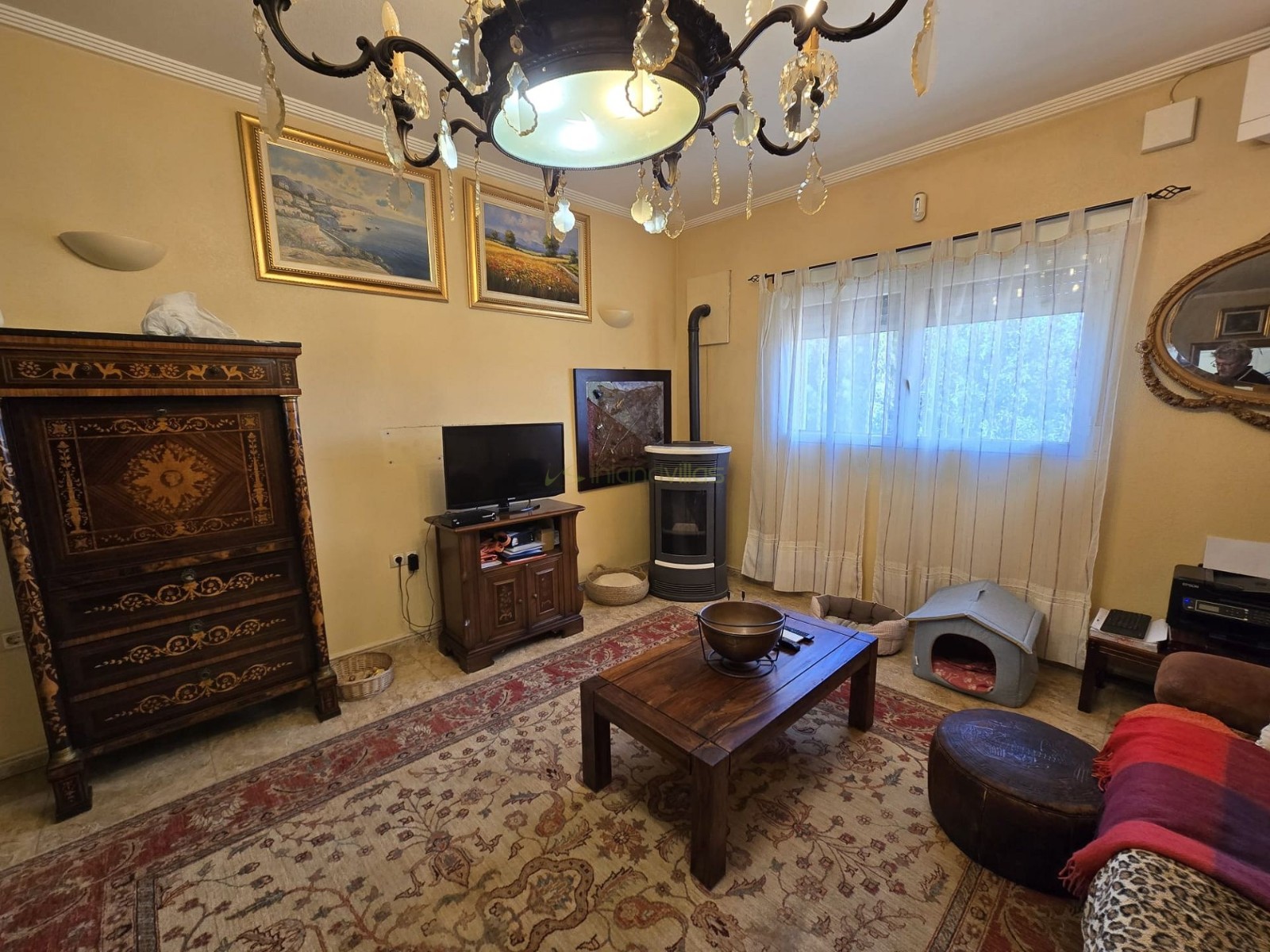 Villa with 4 Bedrooms in Sax, Alicante with Pool and Stables