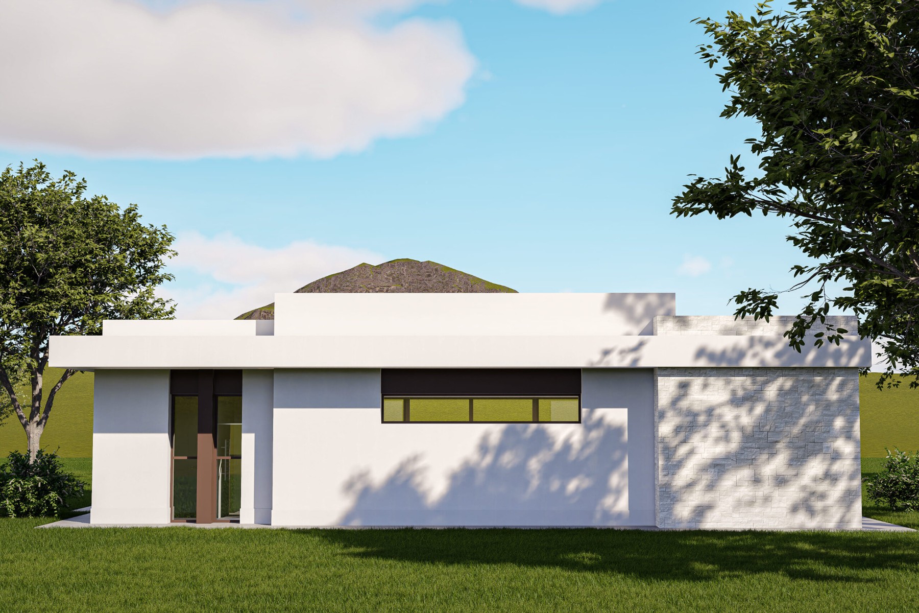 New Build Villa, 2 Bedrooms, Sax, with Pool and Large Plot