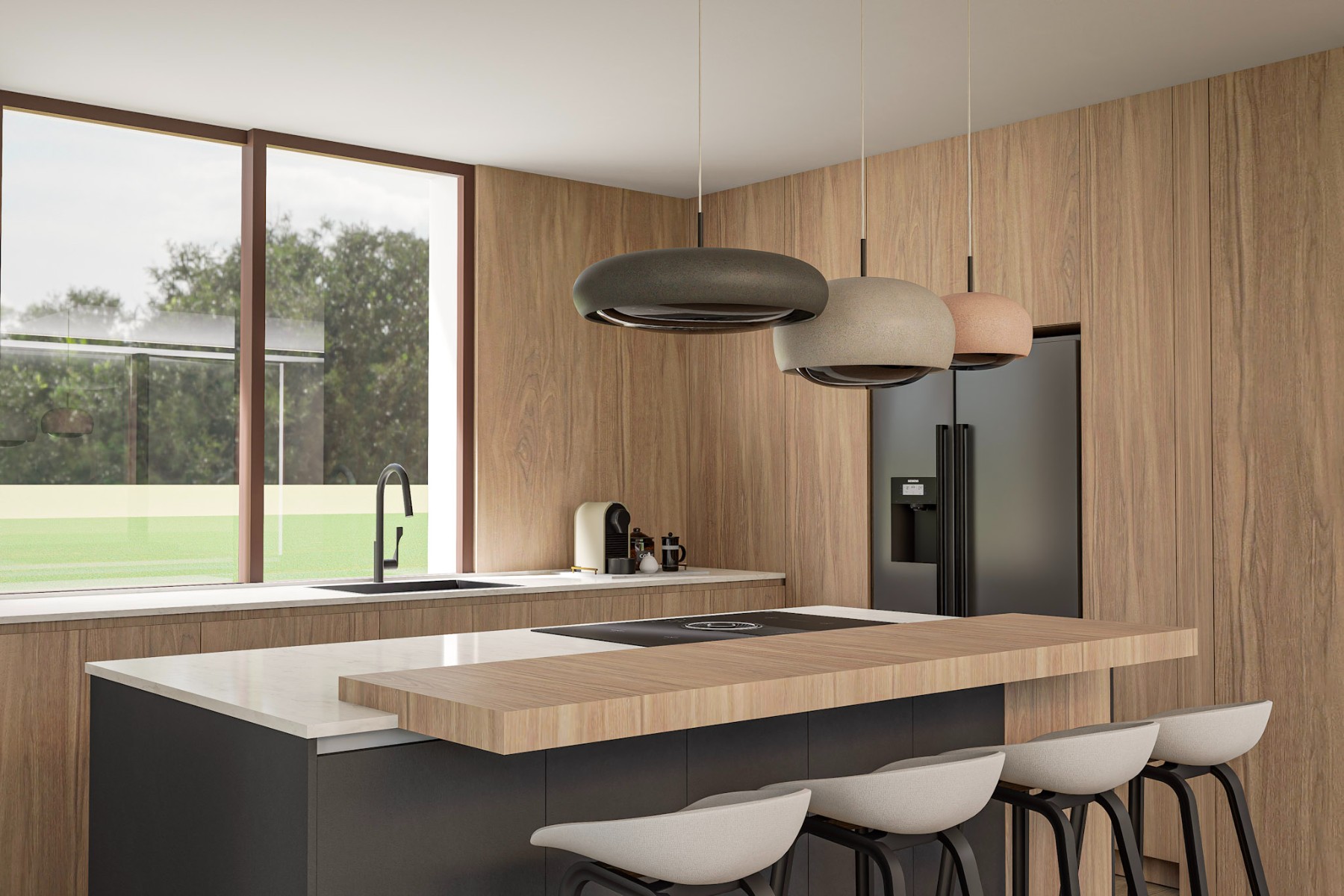 New Build Villa with 3 Bedrooms in Sax, Alicante, Pool and Large Plot