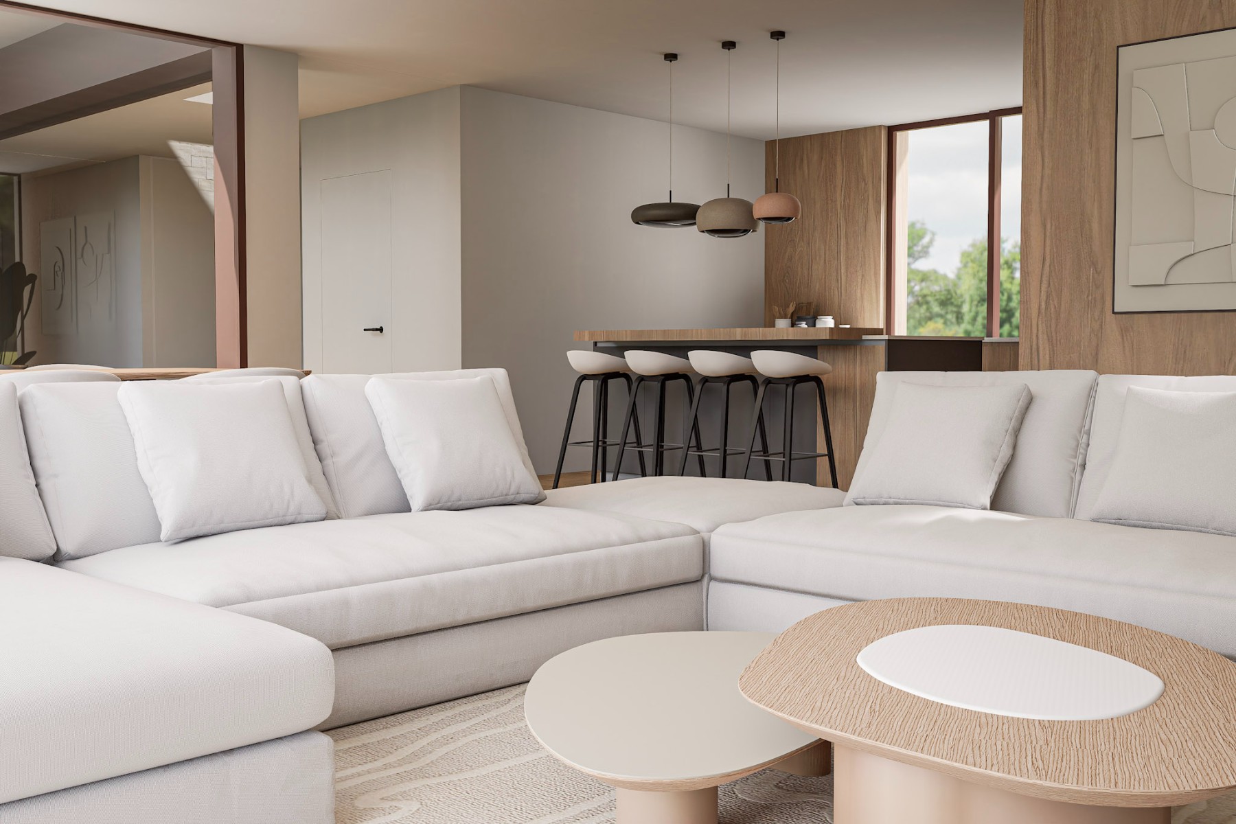 New Build Villa with 3 Bedrooms in Sax, Alicante, Pool and Large Plot