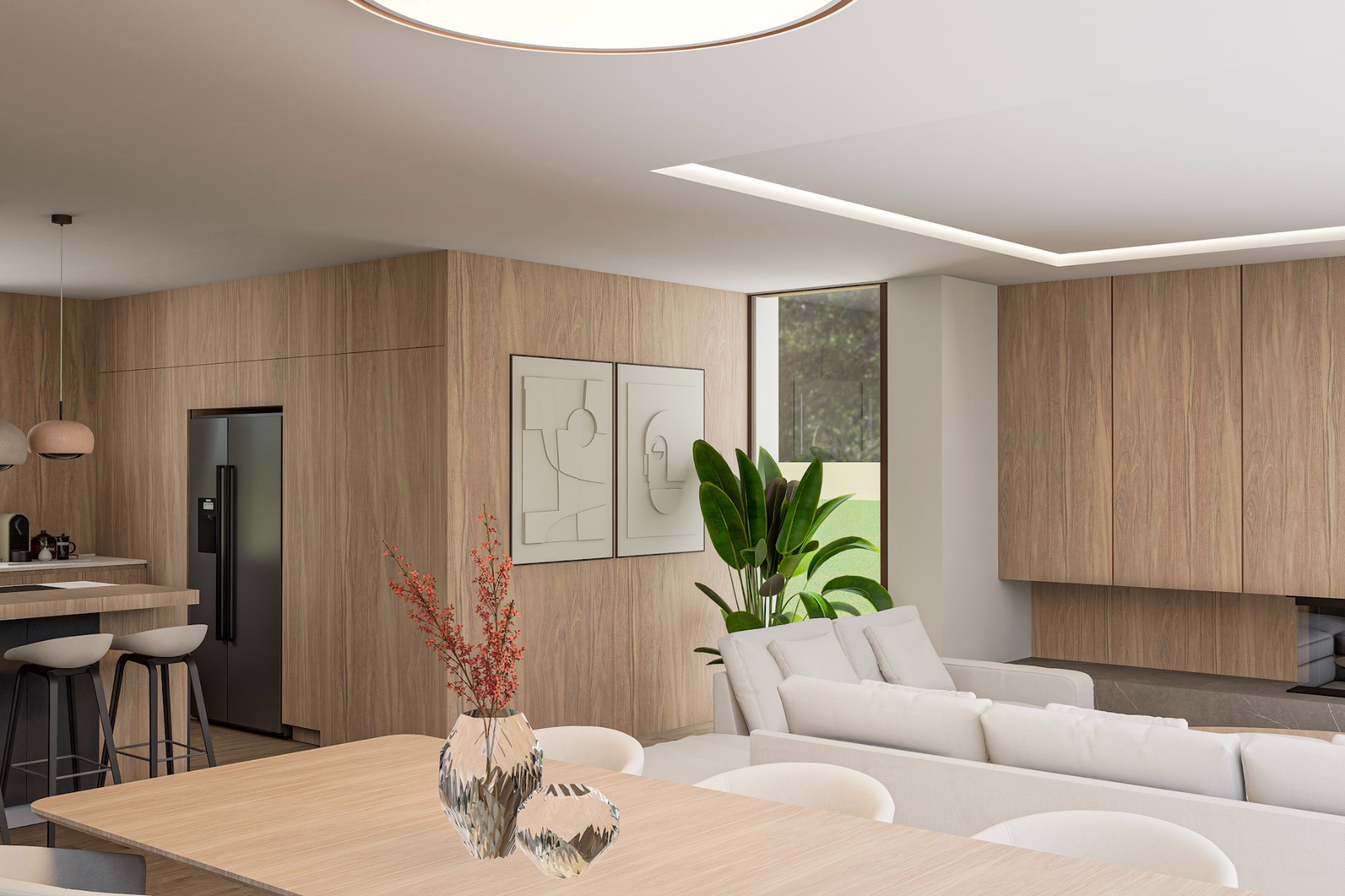 New Build Villa with 3 Bedrooms in Sax, Alicante, Pool and Large Plot