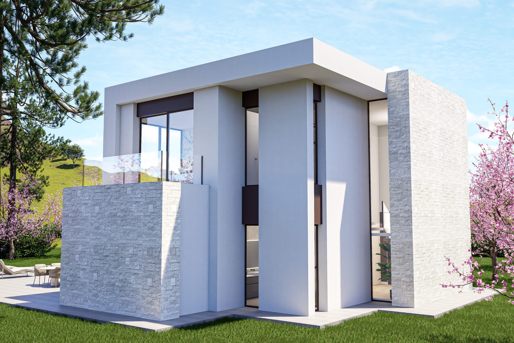 Villa, 3 Slaapkamers, Sax, Ruime Kavel met Zwembad